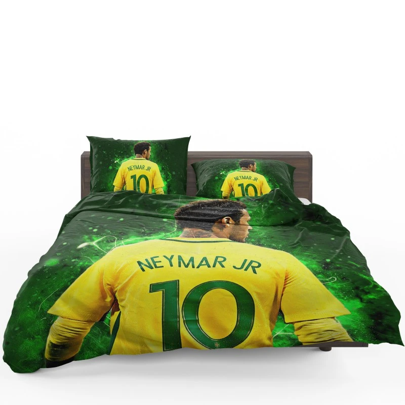 Neymar Jr - Brazilian Football Star Bedding Set